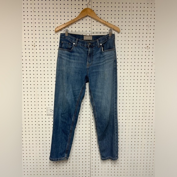 Everlane Denim - Everlane High Rise Straight Leg Jeans